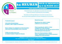 En savoir plus - Diocèse d`Auch