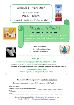 Invitation 11 mars 2017