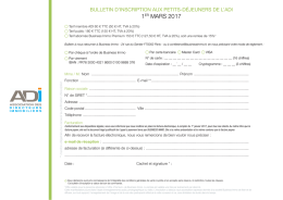 s`inscrire - Business Immo