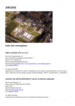 T&eacute;l&eacute;charger la liste en PDF - Hauts
