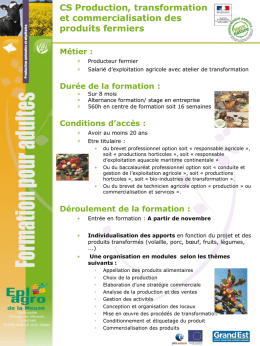 Formation pour adultes
