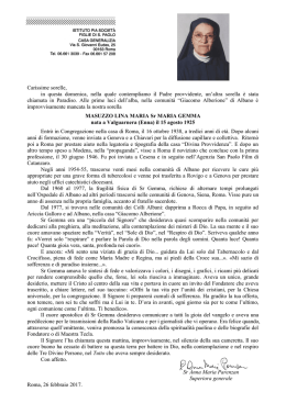 COLAVECCHIO MARIA ANGELA Sr
