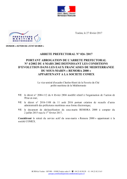 2017-026 - Pr&eacute;fecture maritime de la M&eacute;diterran&eacute;e