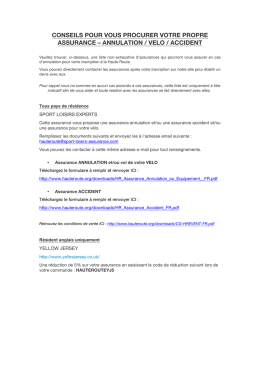 conseils pour vous procurer votre propre assurance