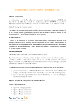 Téléchargez le règlement