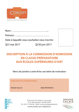 Cliquez ici pour t&eacute;l&eacute;chargez le dossier inscription 2017-2018