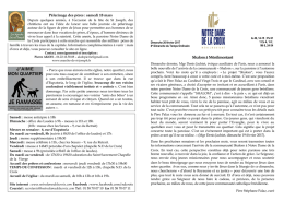 Lire le bulletin - Notre Dame de la Croix