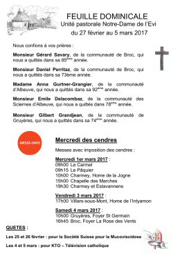 2016-2017.no 09 du 27 février 5 mars 2017.Annexe