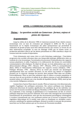 CERESC colloque question sociale 2017