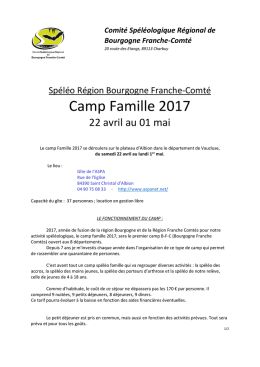 Camp Famille 2017