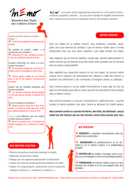 notre constat : nos moyens d`action