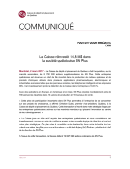 Gabarit communiqu&eacute; FR