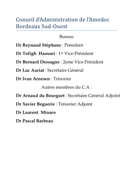 AMEDOC Bordeaux Sud-Ouest