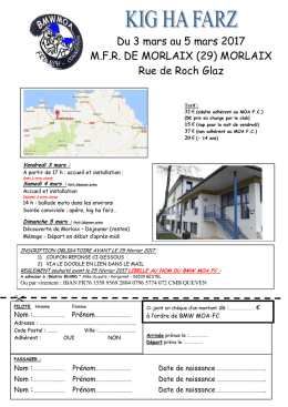Inscription pdf - bmw moa accueil