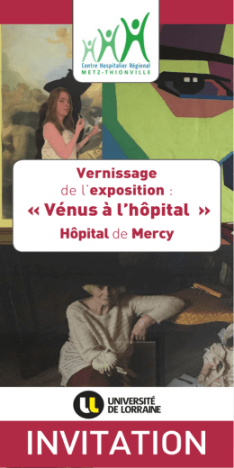 invitation - Universit&eacute; de Lorraine