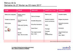 Cantine - Ville de Valdoie