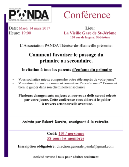 Conférence