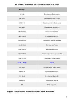 planning troph&eacute;e 2017 pdf