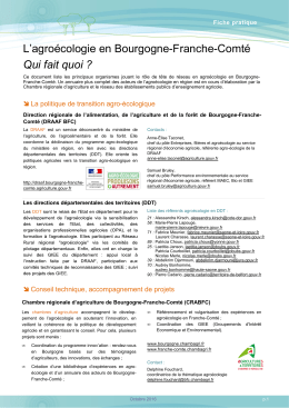 Annuaire - Annuaire des acteurs - Alterre Bourgogne-Franche