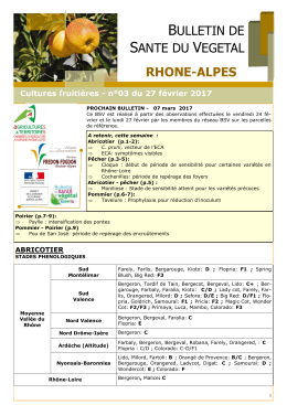 BSV_RA_ARBO_no3du28022017 - DRAAF Auvergne-Rh&ocirc;ne