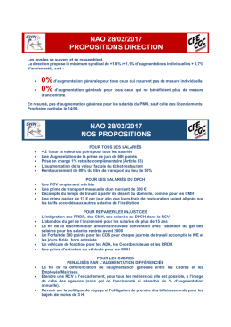 NAO 28/02/2017 NOS PROPOSITIONS