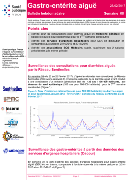 Bulletin semaine 8 - InVS