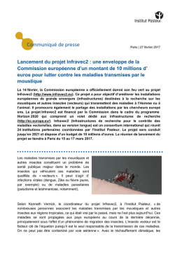 Communiqué de presse
