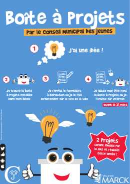 1 J`ai une id&eacute;e - Ville de Marck