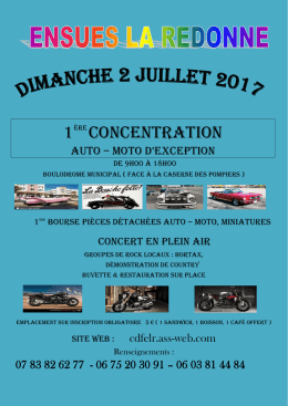 1&egrave;re concentration