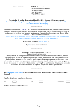enqueteur voie postale goelands 50