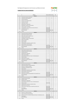 PROGRAMME IFSI