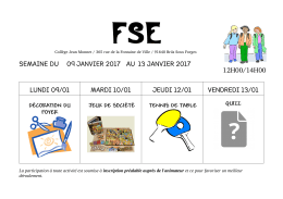 12H00/14H00 - Collège Jean