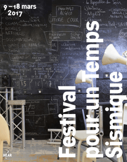 9 &ndash; 18 mars 2017