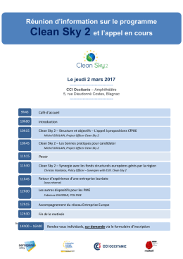 Journ&eacute;e d`information 7&egrave;me PCRD &laquo; Sant&eacute; &raquo; et