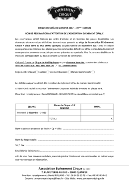 Version PDF - Evénement Cirque