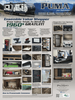 gratuit! - Palomino RV