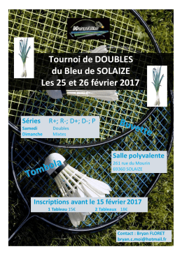 BADASOL_Affiche tournoi 2017