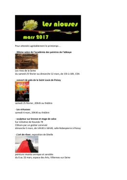 Pour attendre agréablement le printemps