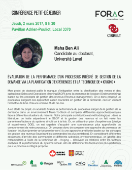 &Eacute;valuation de la performance d`un processus int&eacute;gr&eacute; de