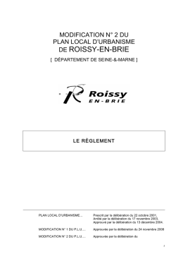 DE ROISSY-EN-BRIE