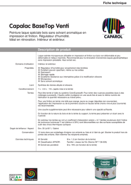 Capalac BaseTop Venti