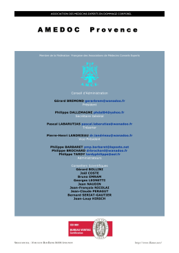 AMEDOC Provence