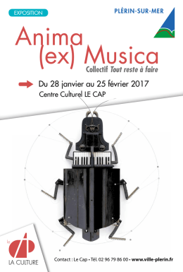 Du 28 janvier au 25 f&eacute;vrier 2017 Collectif Tout reste &agrave; faire