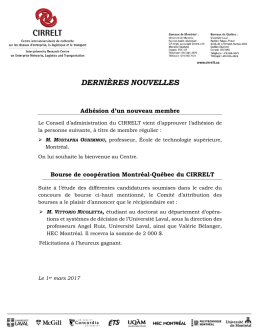 Adhésion d`un nouveau membre et résultat du concours