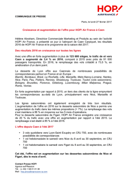 Air France &agrave; Caen