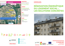 rénovation énergétique du logement social : les solutions concrètes