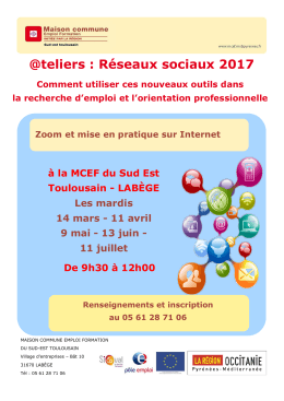 @teliers : Réseaux sociaux 2017