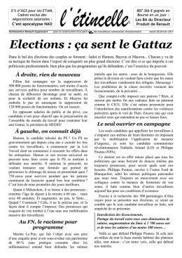 Elections : ça sent le Gattaz