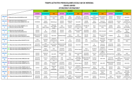TEMPS ACTIVITES PERISCOLAIRES