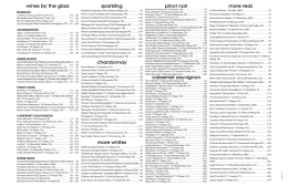 Wine List - Steak 48